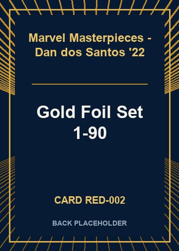 Gold Foil Set 1-90 back card image
