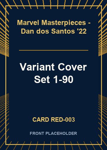 Variant Cover Set 1-90 card thumbnail