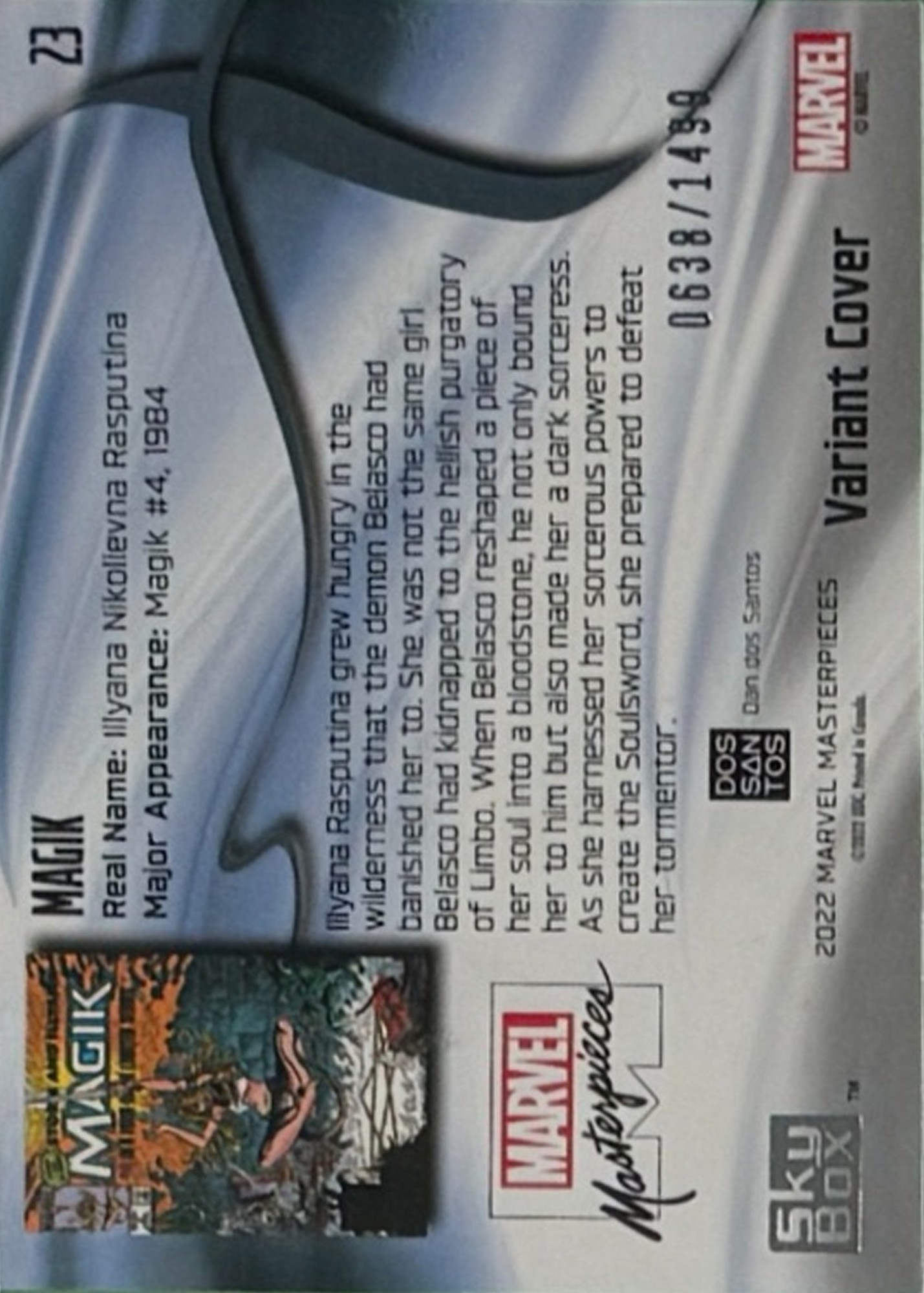 Magik back card image