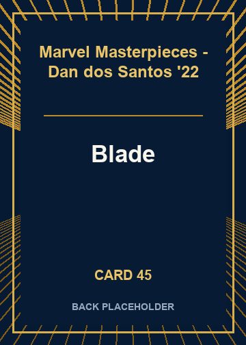 Blade back card image