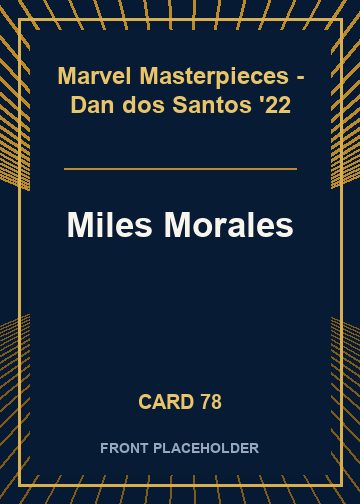 Miles Morales card thumbnail