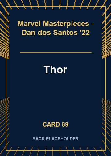 Thor back card image
