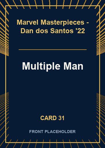 Multiple Man front card image
