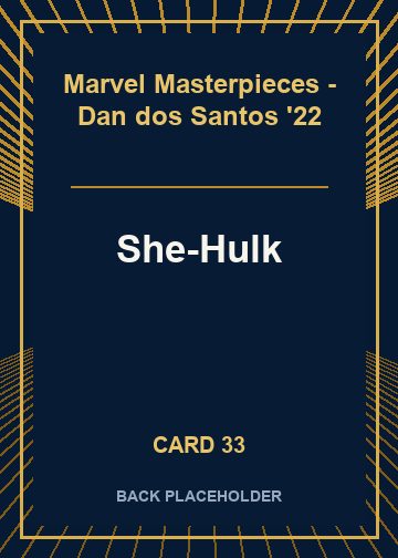 She-Hulk back card image