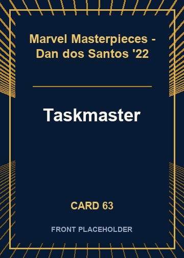 Taskmaster front card image