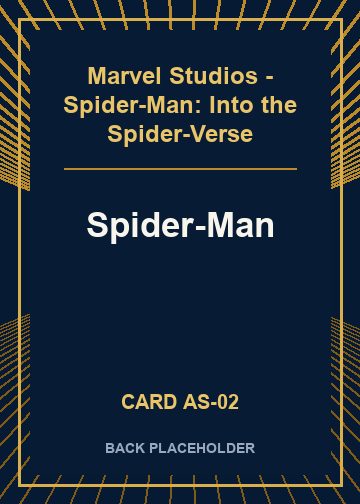 Spider-Man back card image
