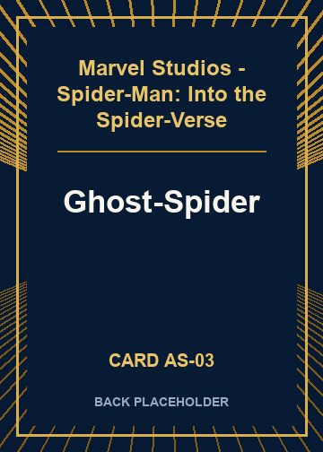 Ghost-Spider back card image