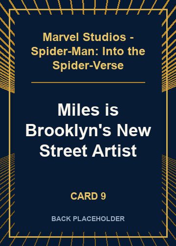 Miles is Brooklyn's New Street Artist back artwork