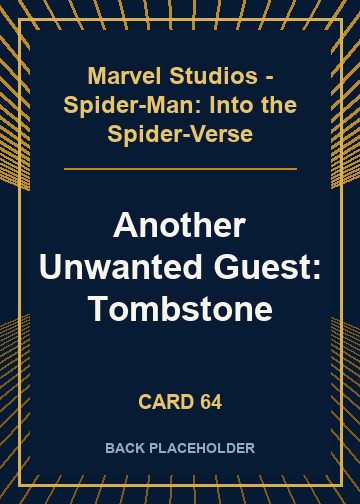 Another Unwanted Guest: Tombstone back card image