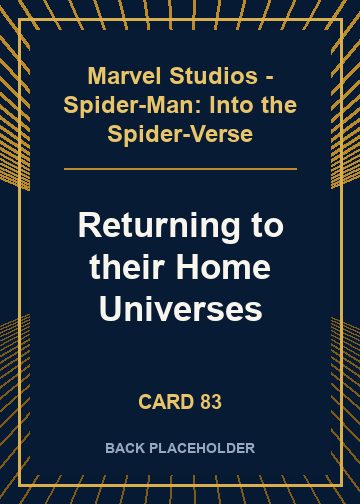 Returning to their Home Universes back card image