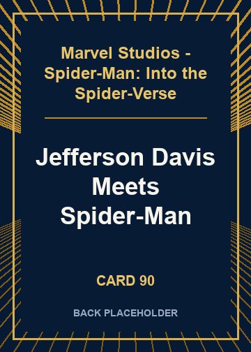 Jefferson Davis Meets Spider-Man back card image