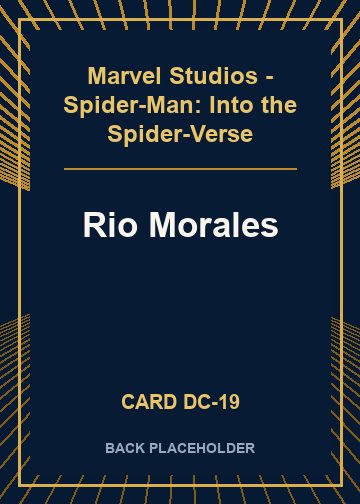 Rio Morales back card image
