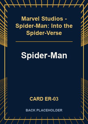 Spider-Man back card image