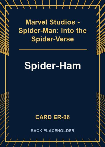 Spider-Ham back card image