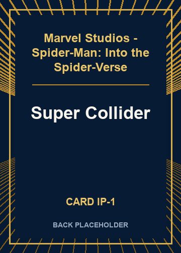 Super Collider back card image