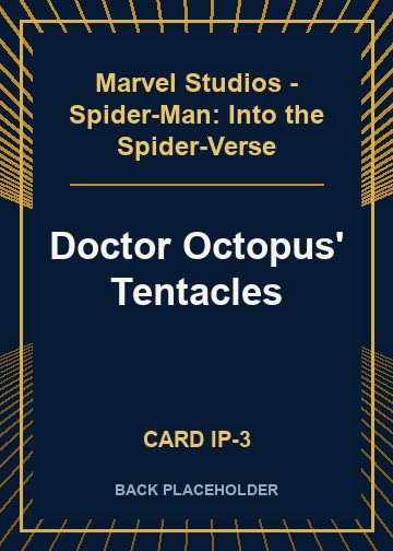 Doctor Octopus' Tentacles back card image