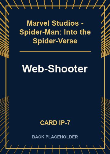 Web-Shooter back card image