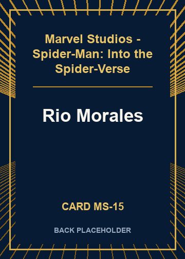 Rio Morales back card image