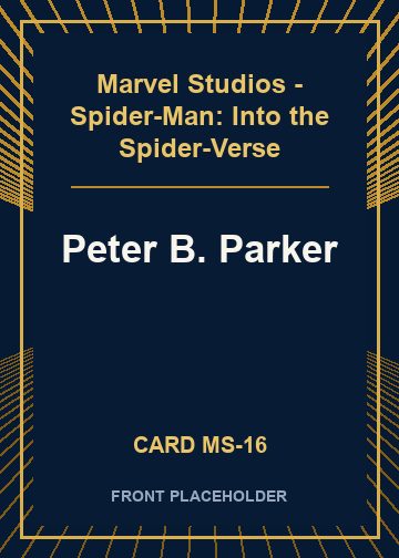 Peter B. Parker card thumbnail
