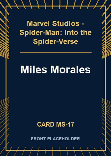 Miles Morales card thumbnail