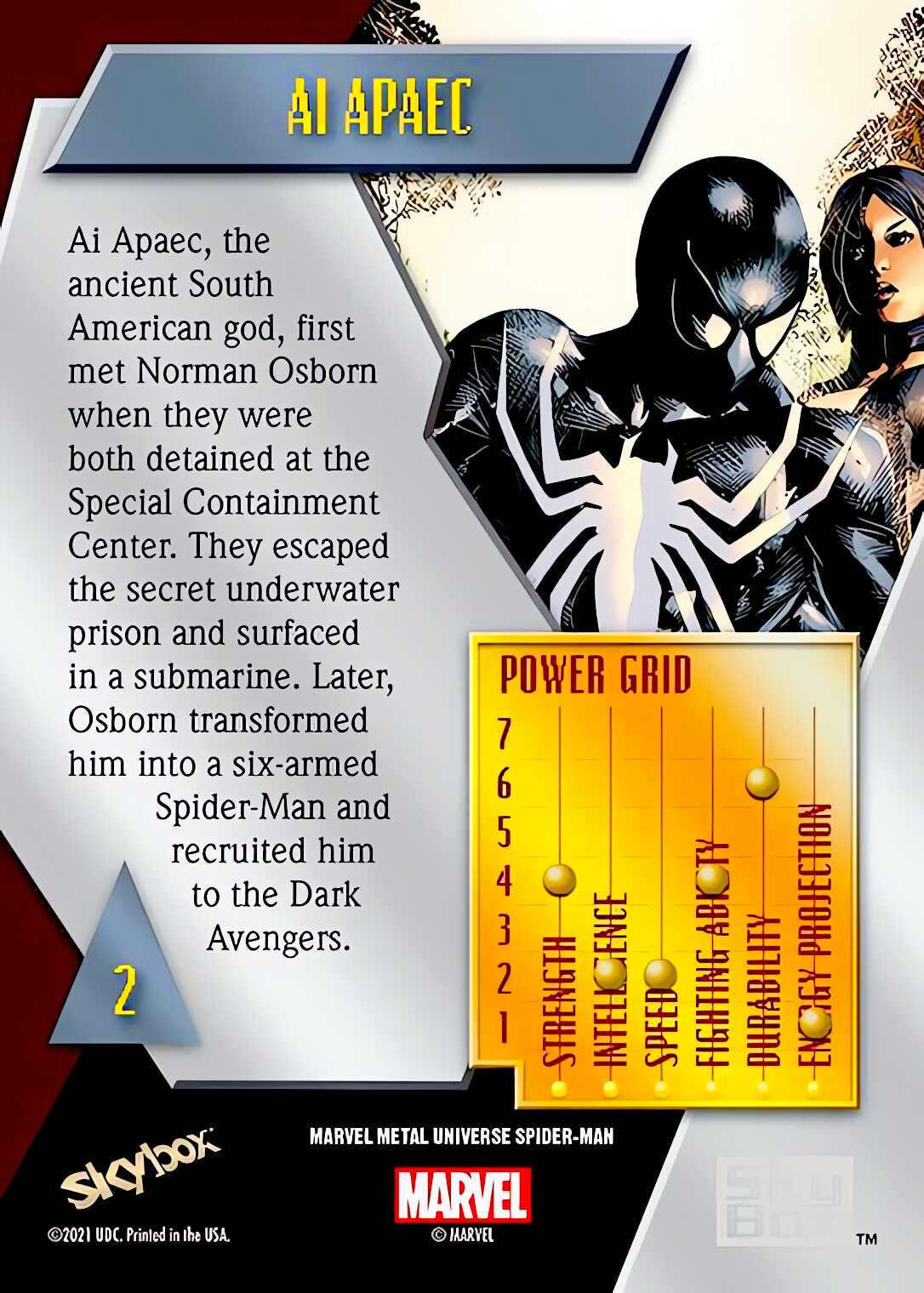 Ai Apaec back artwork