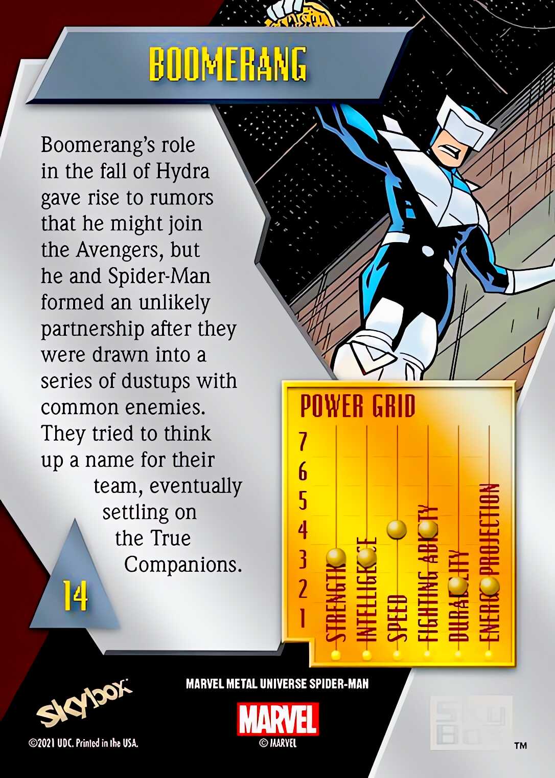 Boomerang back artwork
