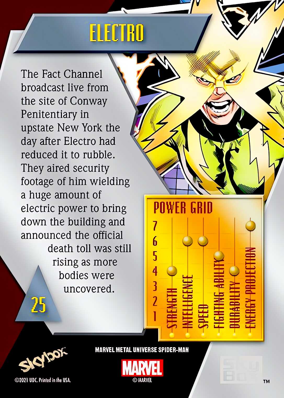 Electro back artwork