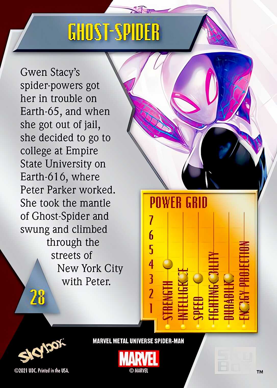 Ghost-Spider back artwork