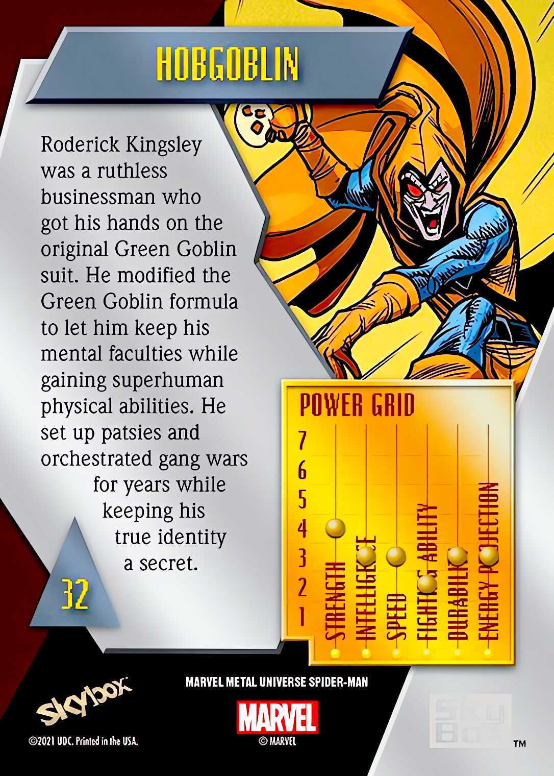 Hobgoblin back artwork