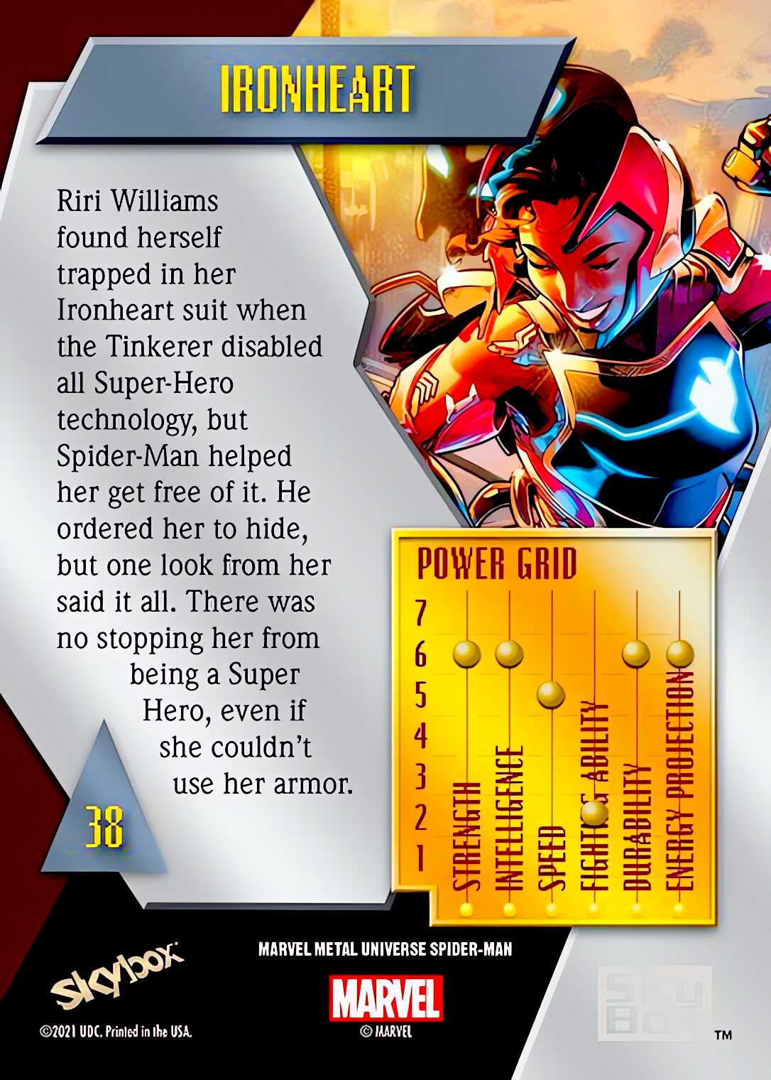 Ironheart back card image