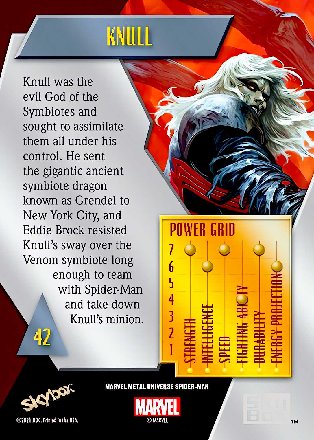 Knull back card image