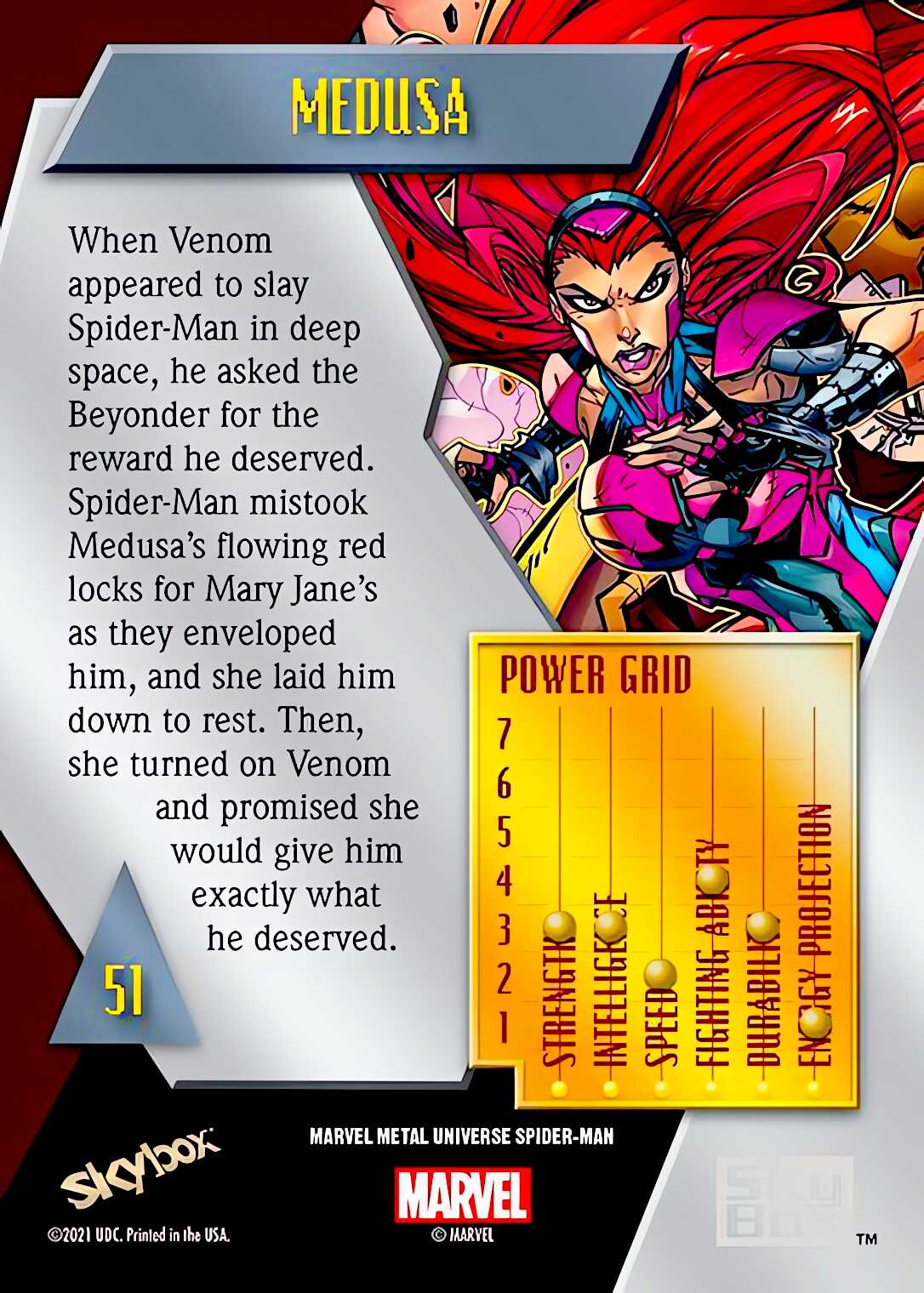 Medusa back card image