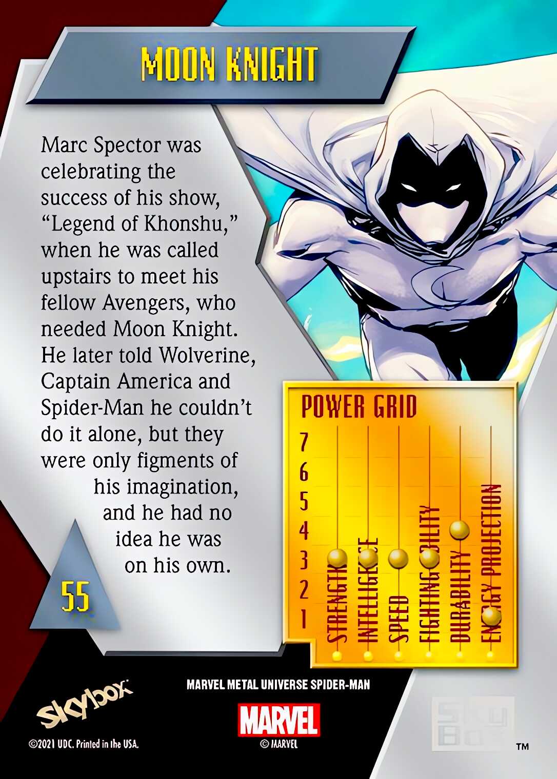 Moon Knight back card image