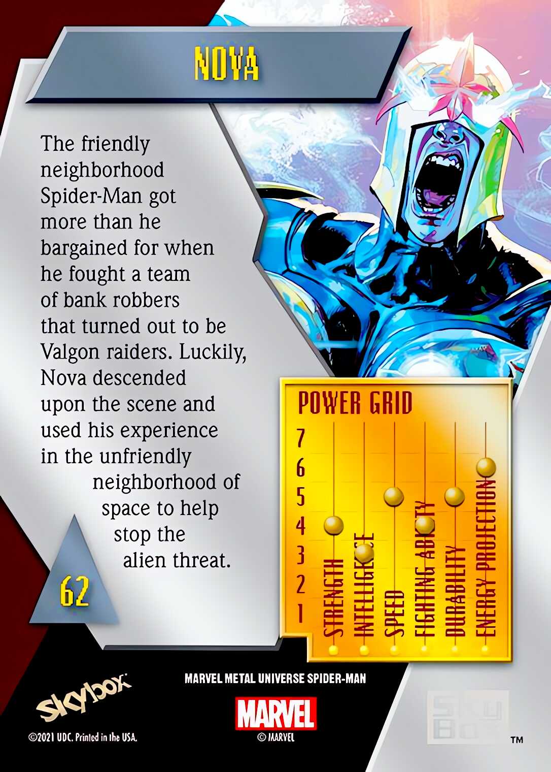 Nova back card image