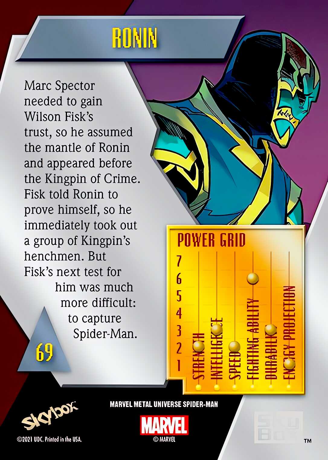 Ronin back card image