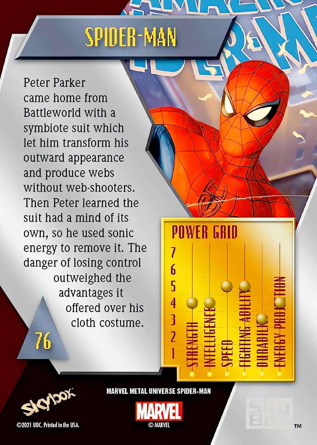 Spot back card image