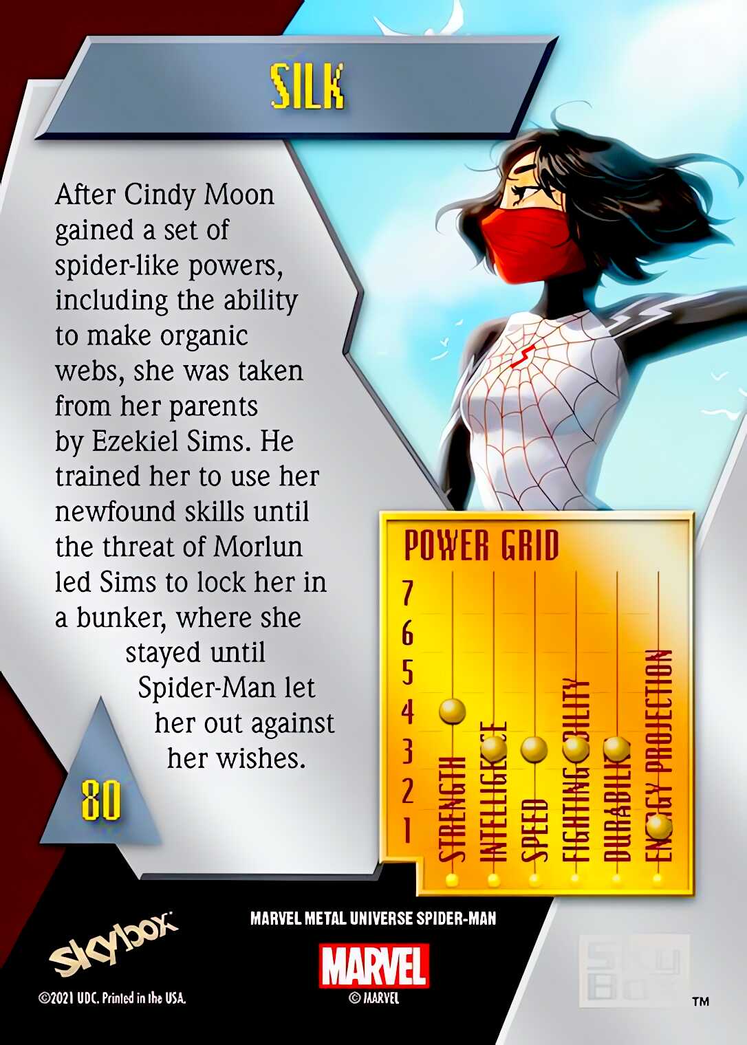 Silk back card image