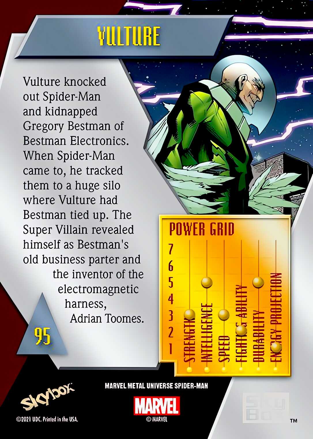 Vulture back card image