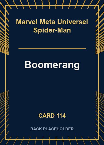 Boomerang back card image