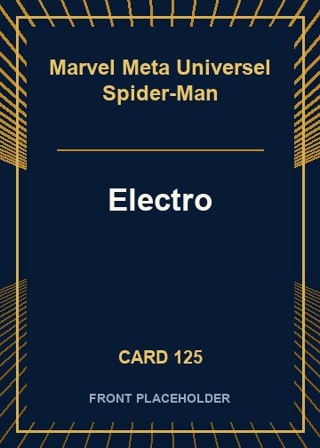 Electro front card image