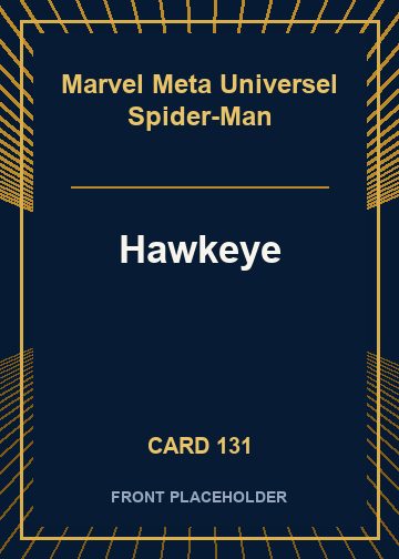 Hawkeye card thumbnail
