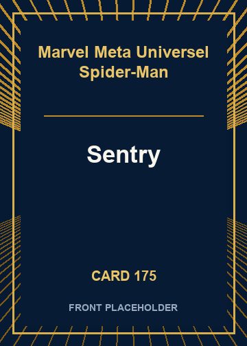 Sentry front card image