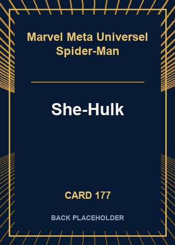 She-Hulk back card image