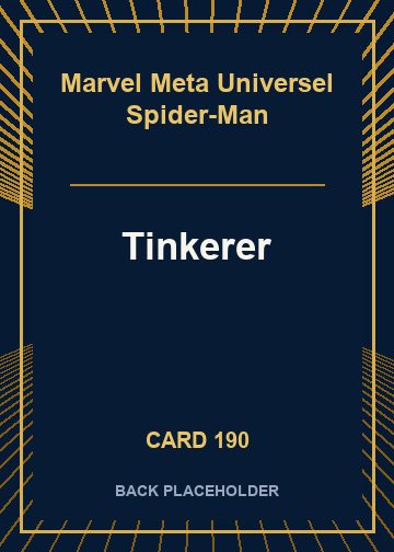 Tinkerer back card image