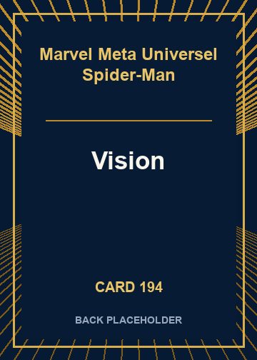Vision back card image