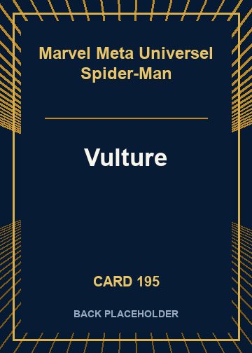 Vulture back card image