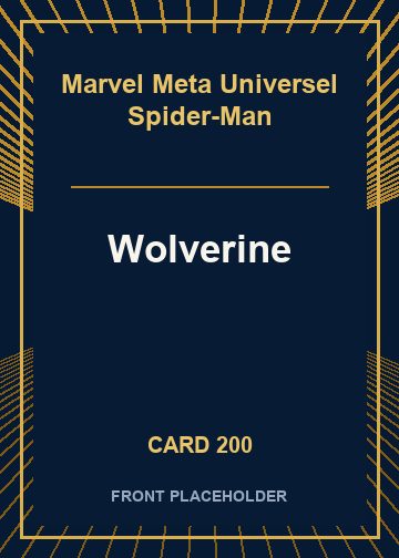 Wolverine card thumbnail