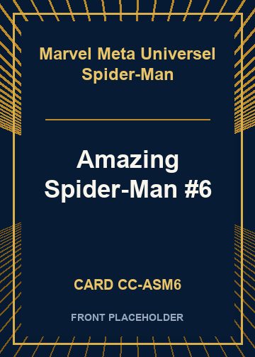 Amazing Spider-Man #6 card thumbnail