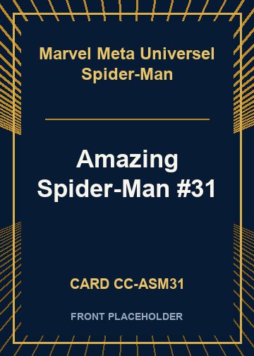 Amazing Spider-Man #31 card thumbnail