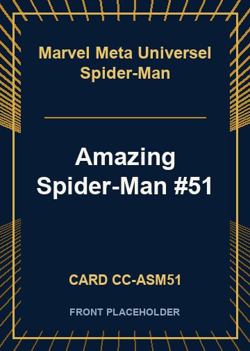 Amazing Spider-Man #51 front card image